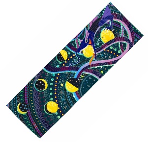 Bakunawa 70x200 Wool Shawl