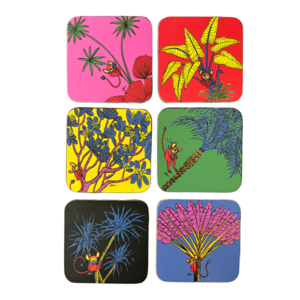 Gubat (Black) Coasters - Set of 6