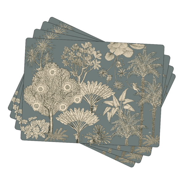 Gubat (Gray) Placemats - Set of 4