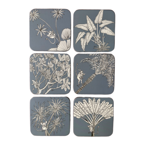 Gubat (Gray) Coasters - Set of 6