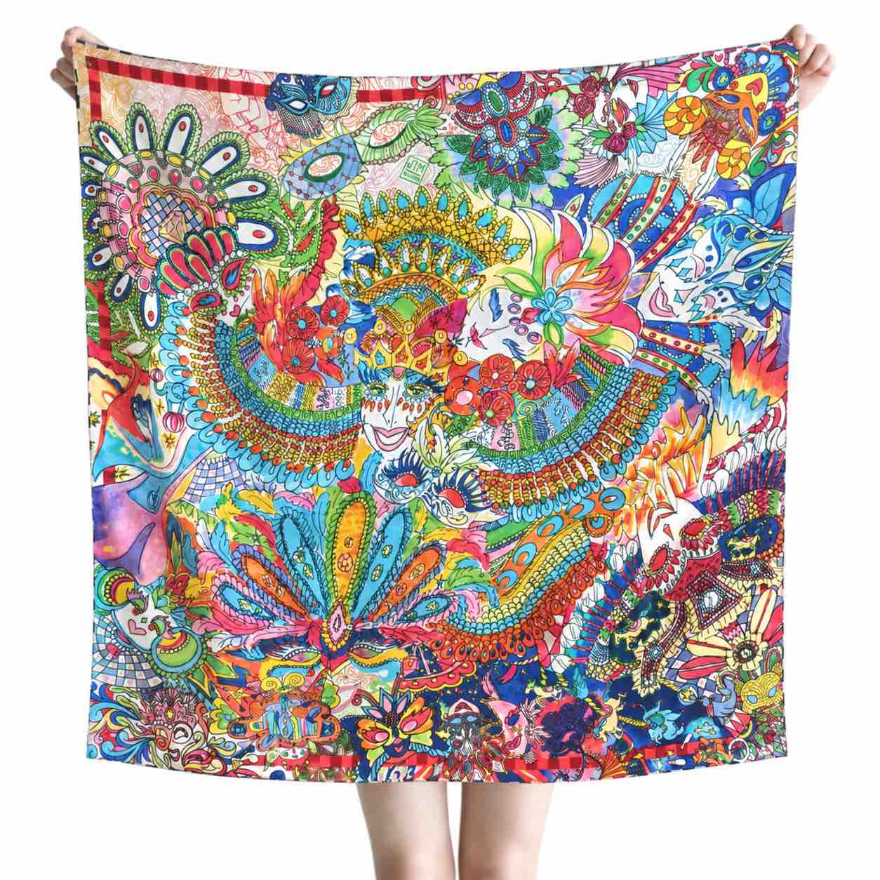 Maskara 90x90 Silk Scarf