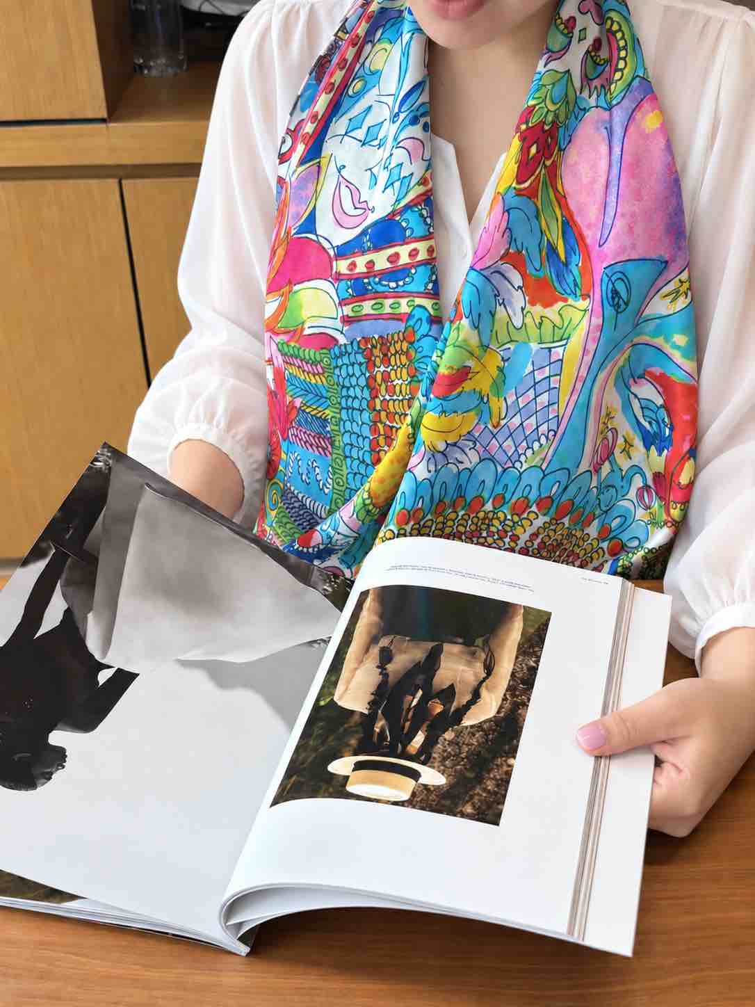 Maskara 90x90 Silk Scarf - Image 2